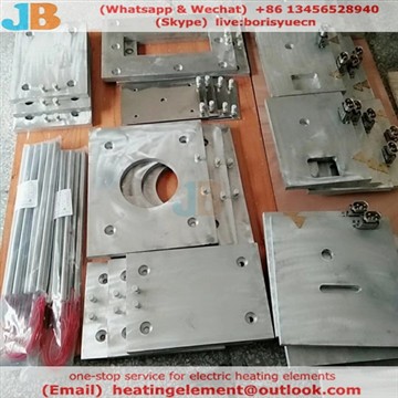 Elementi riscaldanti elettrici Piastra riscaldante in fusione di alluminio